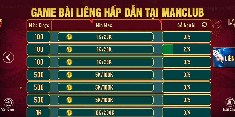 Game bài Liêng Brand