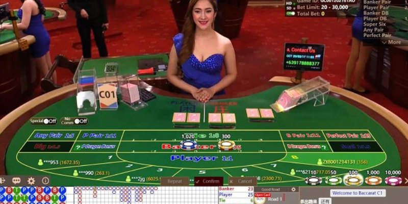Trải nghiệm game bài Baccarat trực tuyến tại BK8 